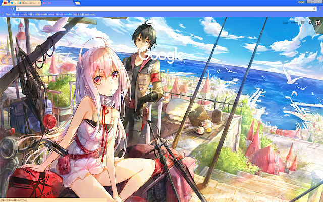 Harbor Colors | Anime Girl with a Guy ^_^  from Chrome web store to be run with OffiDocs Chromium online